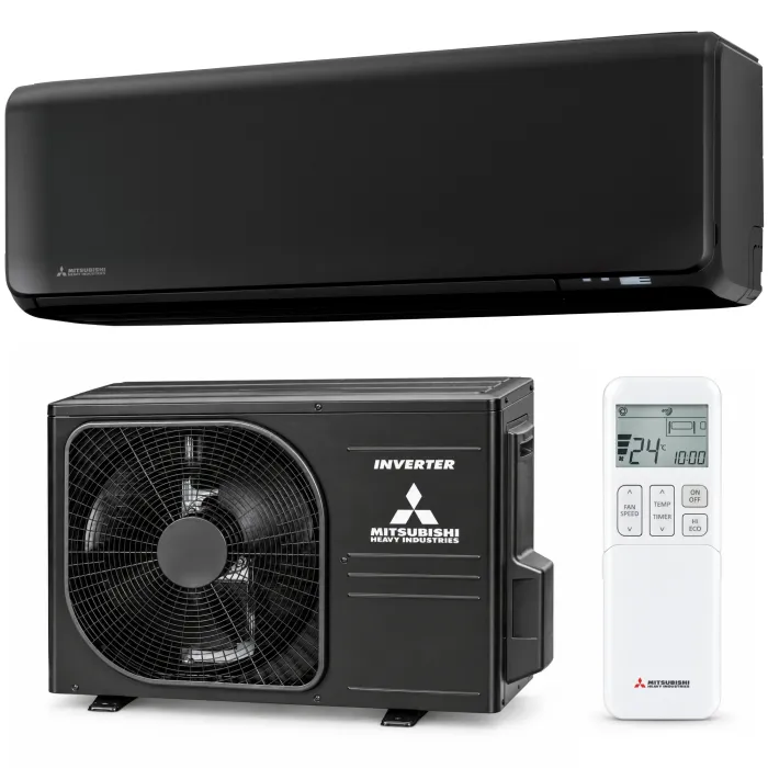 Кондиціонер, тепловий насос Mitsubishi Heavy Premium ZT Black SRK25ZT-WFB/SRC25ZT-WB