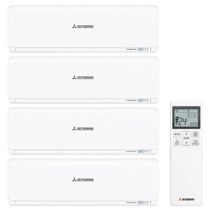 Мультиспліт-система Mitsubishi Heavy SCM Diamond на 4 кімнати (25+25+25+35) + SCM80ZS-W