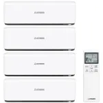 Мультиспліт-система Mitsubishi Heavy SCM Premium на 4 кімнати (25+25+25+35) + SCM80ZS-W