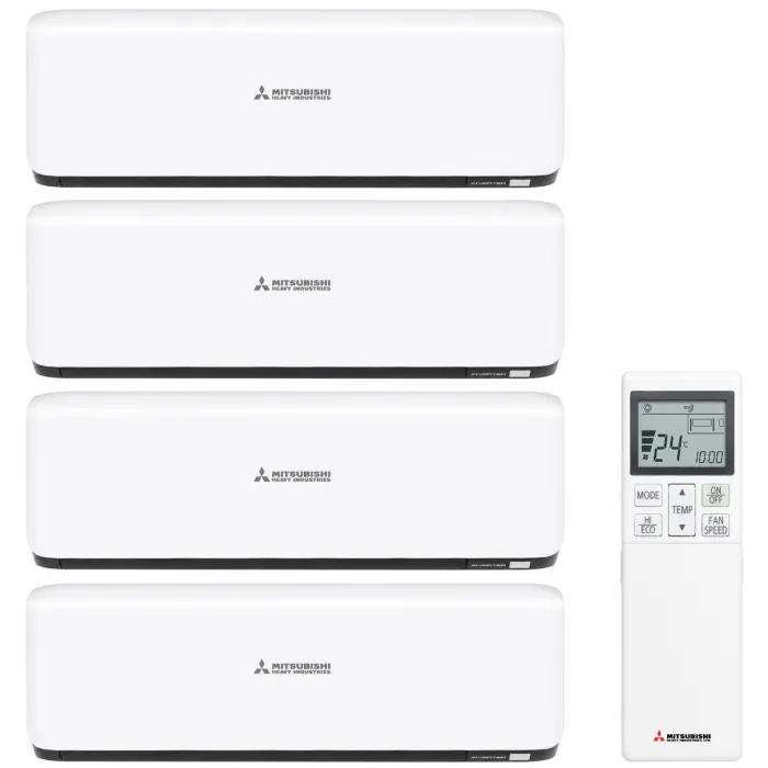 Мультиспліт-система Mitsubishi Heavy SCM Premium на 4 кімнати (20+25+25+25) + SCM71ZS-W