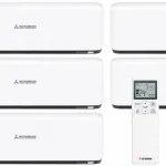 Мультиспліт-система Mitsubishi Heavy SCM Premium на 5 кімнат (25+25+25+25+25) + SCM100ZS-W