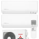 Мультиспліт-система Mitsubishi Heavy SCM Standard на 2 кімнати (20+20) + SCM40ZS-W