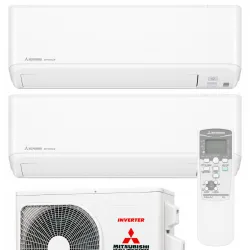 Мультиспліт-система Mitsubishi Heavy SCM Standard на 2 кімнати (20+20) + SCM40ZS-W