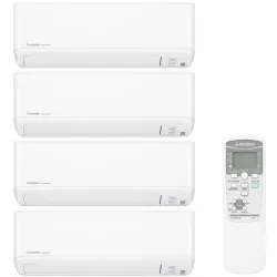 Мультиспліт-система Mitsubishi Heavy SCM Standard на 4 кімнати (20+25+25+25) + SCM71ZS-W