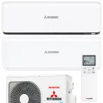 Мультиспліт-система Mitsubishi Heavy SCM Premium White+White&Black на 3 кімнати (25+25+35) + SCM60ZS-W