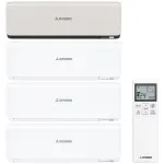 Мультиспліт-система Mitsubishi Heavy SCM Premium White+Titanium на 4 кімнати (25+25+25+35) + SCM80ZS-W